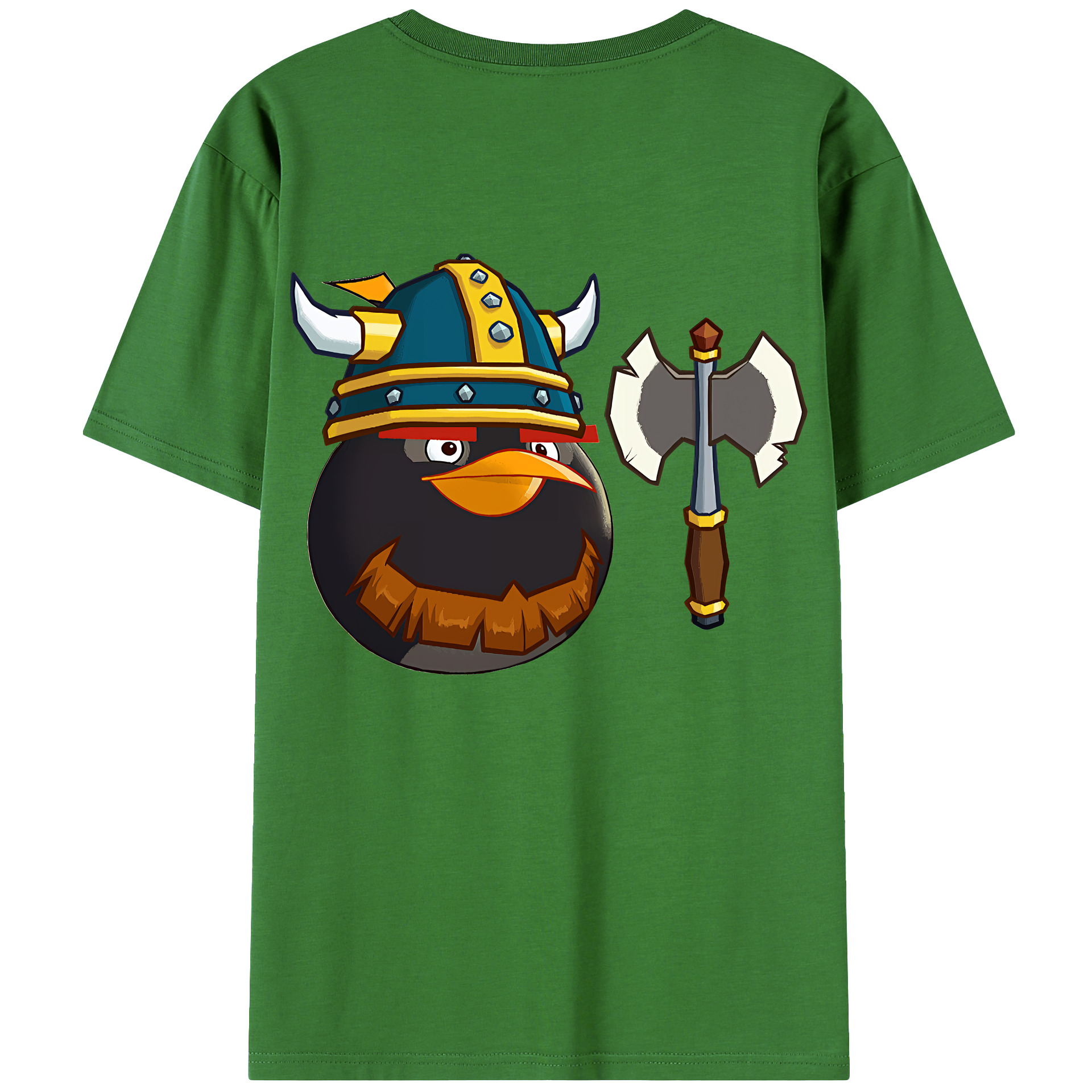 （画像用） Angry Birds アングリーバード レディース半袖Tシャツ(バックプリント)